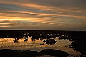 Tonle Sap - Prek Toal floating village - sunset on the marshland